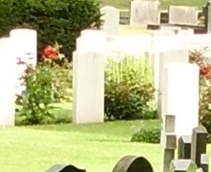 Commonwealth War Graves in a local authority cemetery