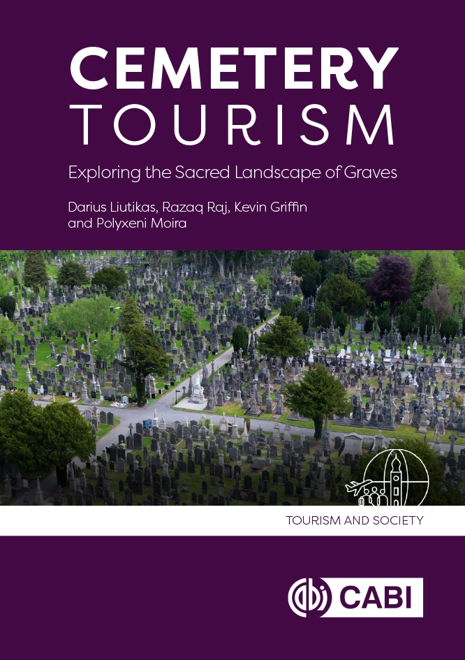 Book cover with a picture of a nineteenth-century cemetery